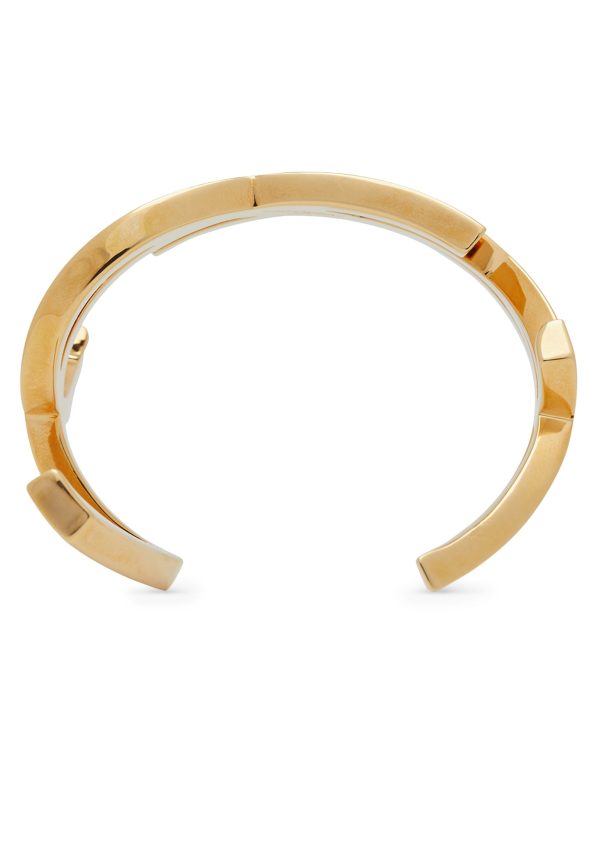 18K Saint Monogram Cuff Bracelet - 图片 4
