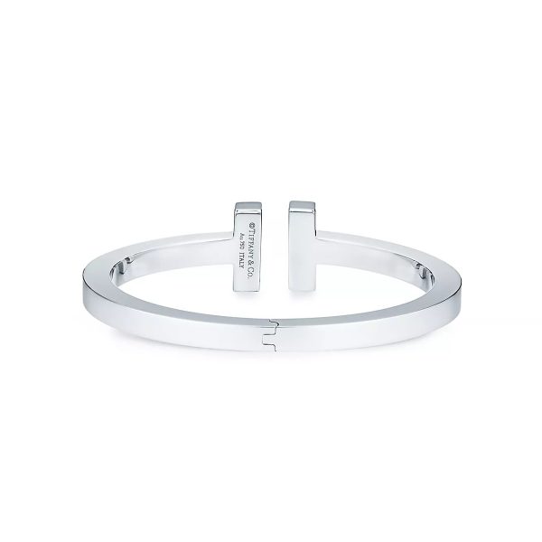 18K T Diamond Square Bracelet - 图片 4