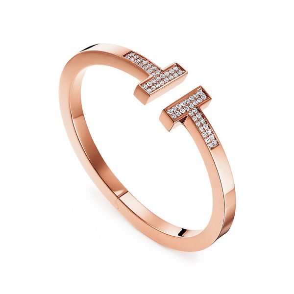18K T Diamond Square Bracelet - 图片 4