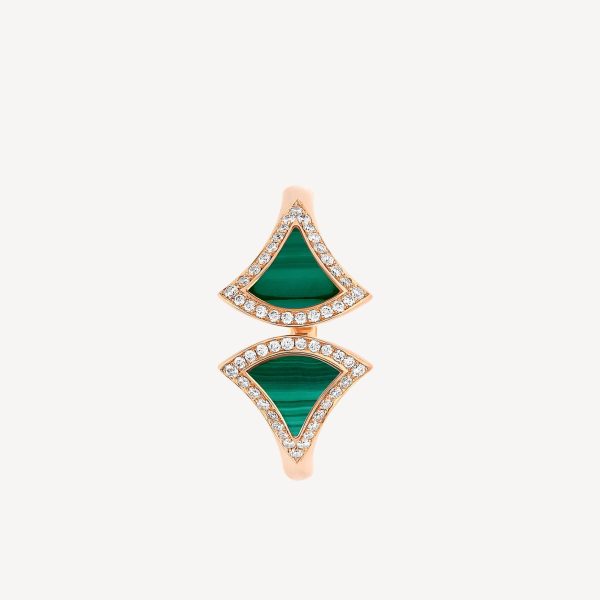 18K Divas' Dream Malachite Ring - 图片 3