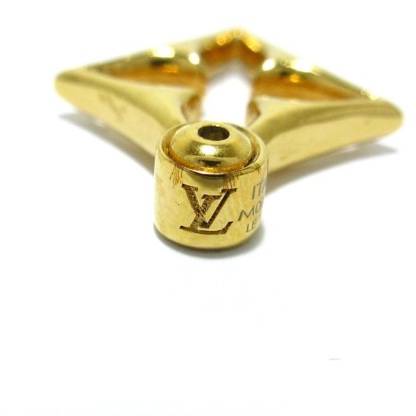 18K Louis Flower Gram Earrings - 图片 3