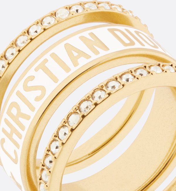 18K CD Code Ring Set - 图片 7