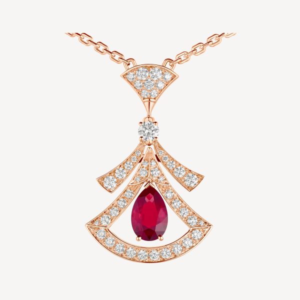 18K Divas' Dream Diamond Necklace - 图片 6