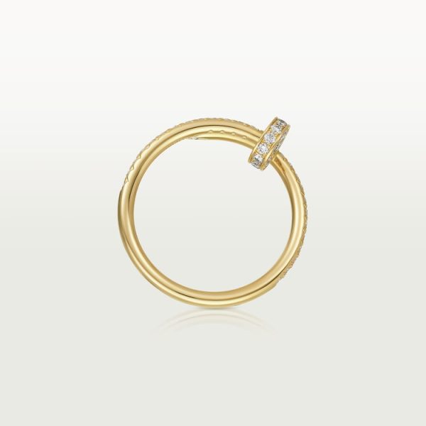 18K Juste Un Clou Diamond Ring - 图片 6