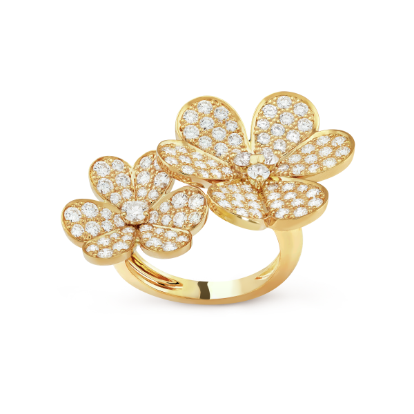 18K Frivole Between the Finger Ring - 图片 5