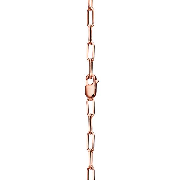 18K T Lock Pendant Pavé Diamonds Necklace - 图片 7