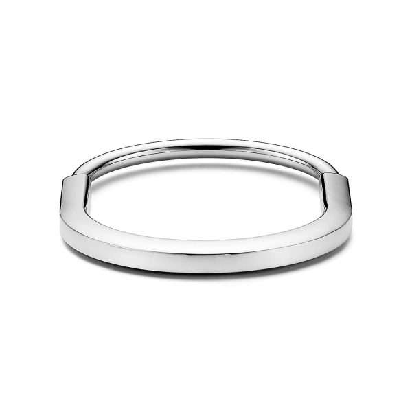 18K T Lock Bangle Bracelet - 图片 6