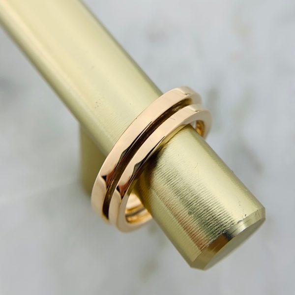 18K T Diamond Square Ring - 图片 9