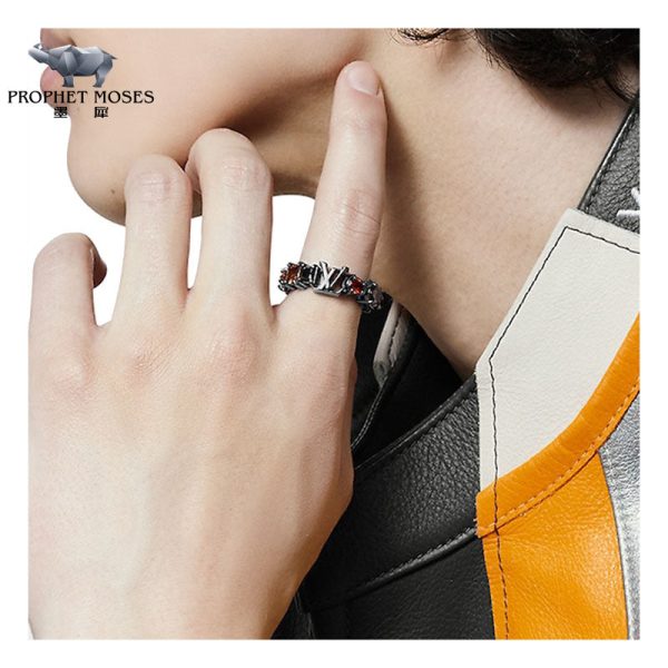 18K Louis Light Crystals Ring - 图片 4