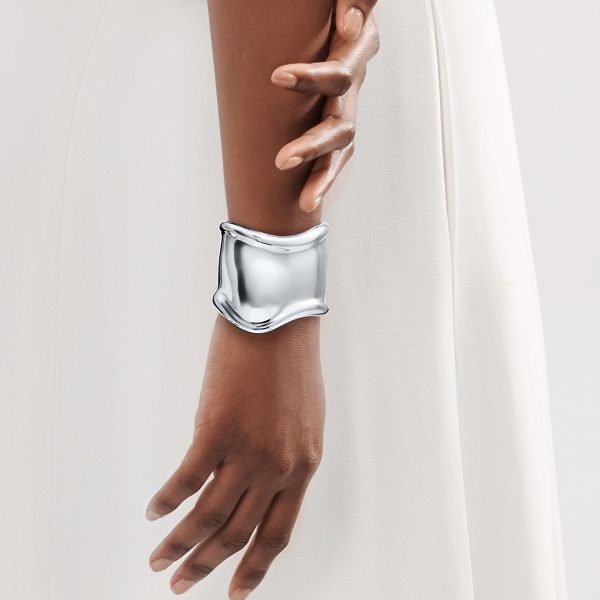 Elsa Peretti Medium Bone Cuff Bracelet - 图片 6