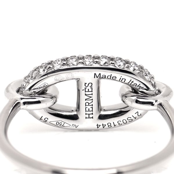 18K Farandole Diamond H Ring - 图片 7