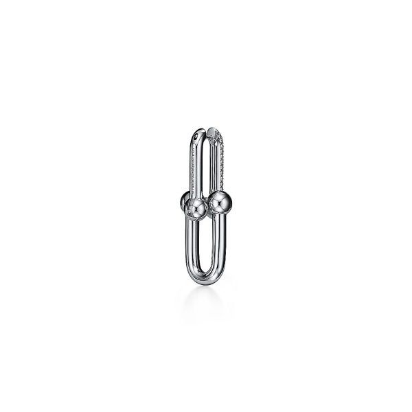18K T HardWear Large Link Diamonds Earrings - 图片 6