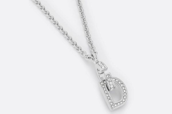 18K CD Lock Necklace - 图片 3