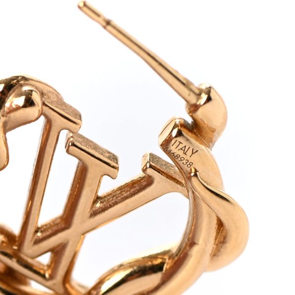 18k Louis Garden Louise Hoop Earrings - 图片 9