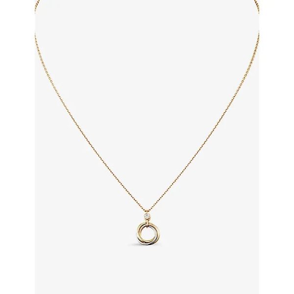 18K Trinity Necklace - 图片 2