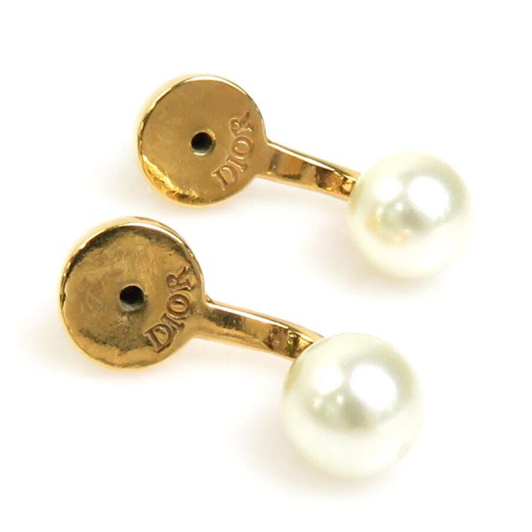 18K CD 30 Montaigne Pearl Earrings - 图片 3