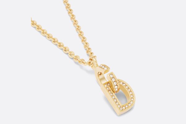 18K CD Lock Necklace - 图片 4
