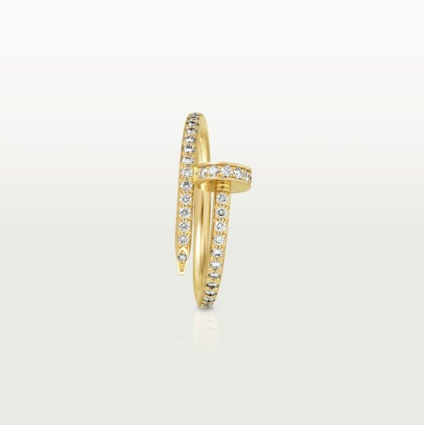 18K Juste Un Clou Diamond Ring - 图片 7