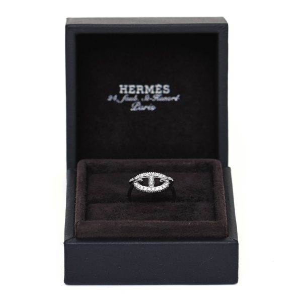18K Farandole Diamond H Ring - 图片 6