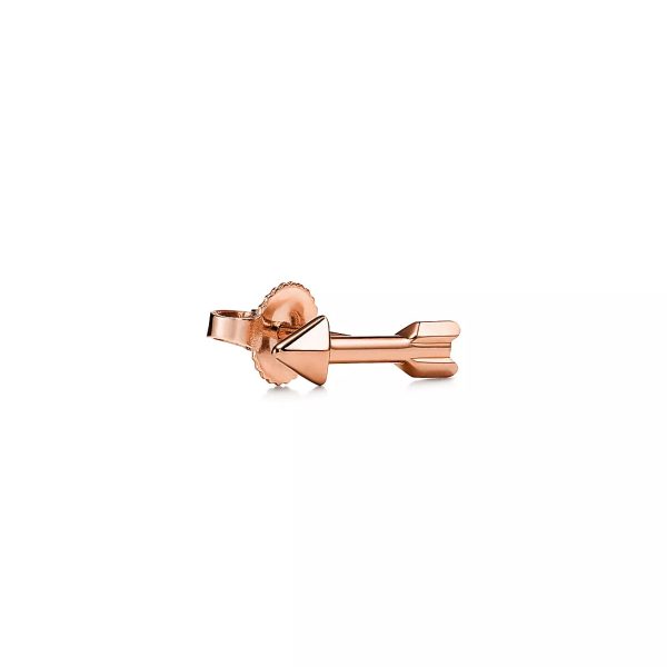 18K Return to Tiffany Lovestruck Heart Tag & Arrow Earrings - 图片 5