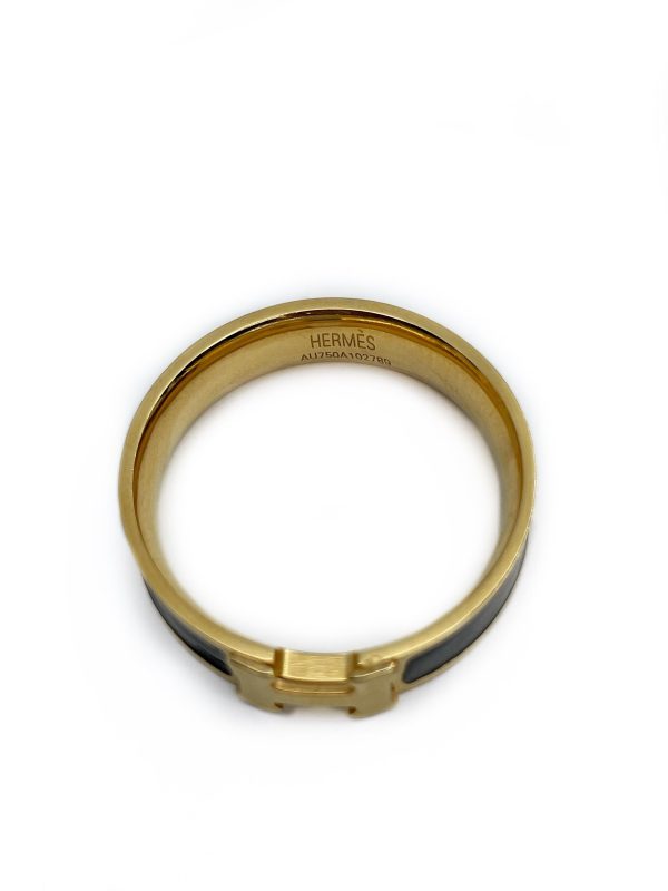 18K Vintage Clic H Ring - 图片 3