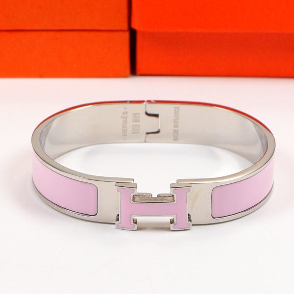 18K Clic H Pink Bracelet - 图片 2