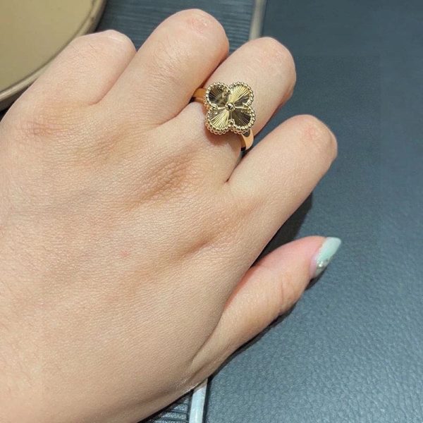18K Vintage Alhambra Ring - 图片 4