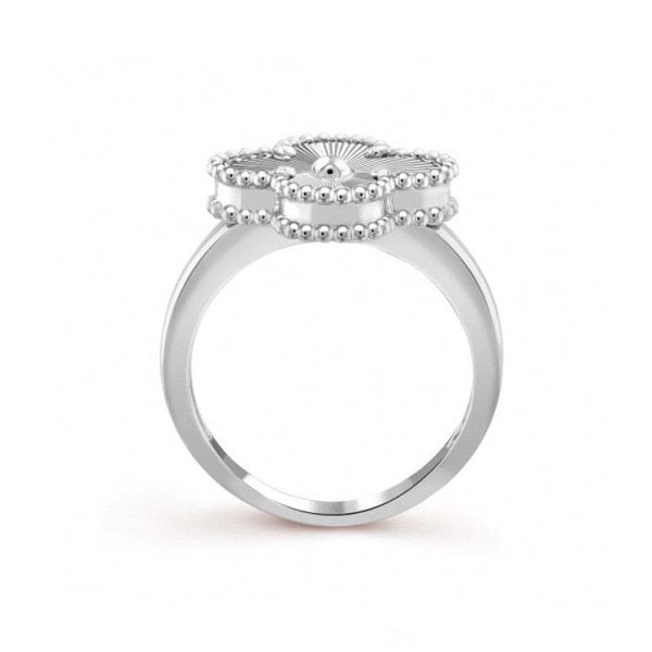 18K Vintage Alhambra Ring - 图片 4