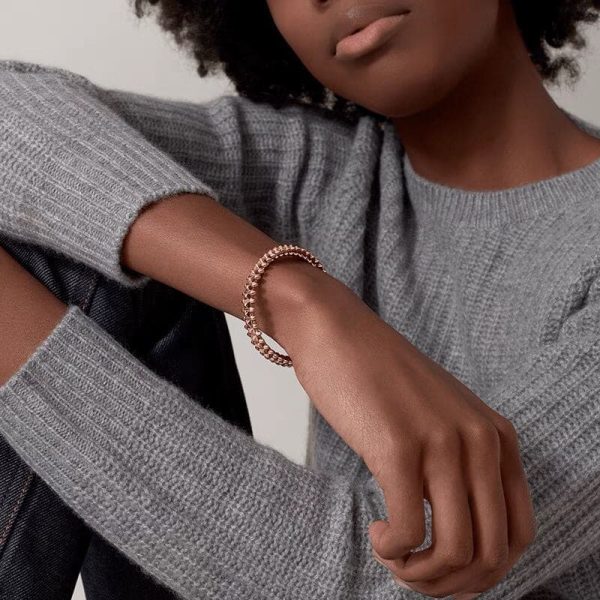 18K Yellow Gold Clash De Bracelet - 图片 3
