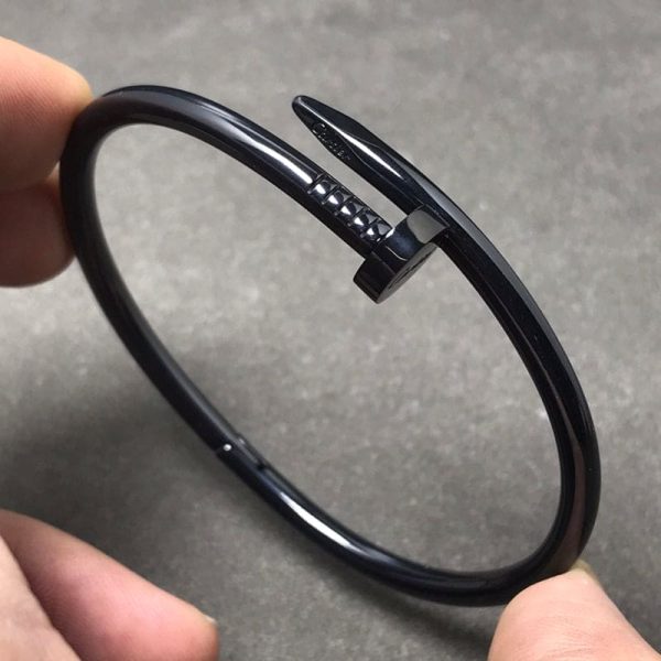 18K Juste Un Clou Black Bracelet - 图片 2