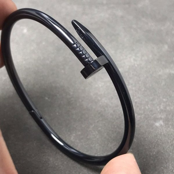 18K Juste Un Clou Black Bracelet - 图片 5