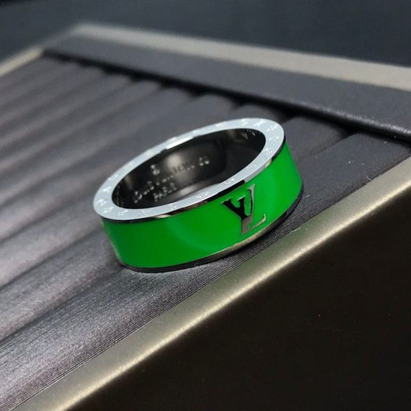 18K Louis Ceramic Set of 2 Rings - 图片 3