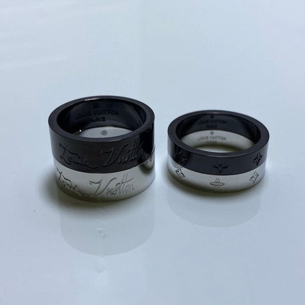 18K Louis You & Me Set of 2 Rings - 图片 4