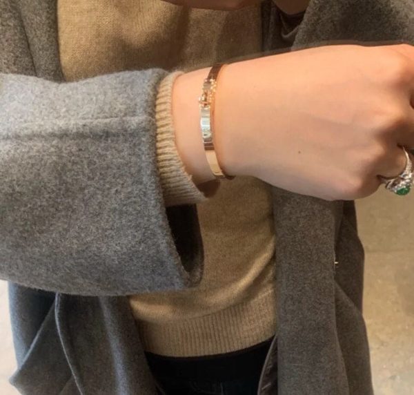 18K Yellow Gold Kelly H Bracelet - 图片 3