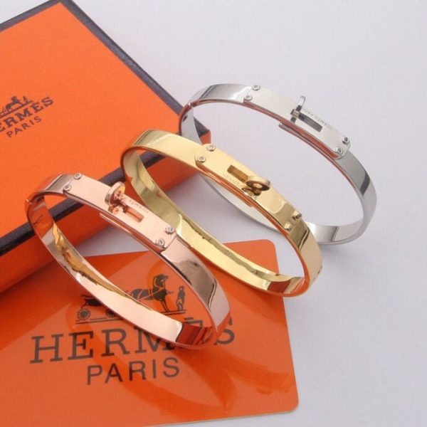 18K White Gold Kelly H Bracelet - Image 5
