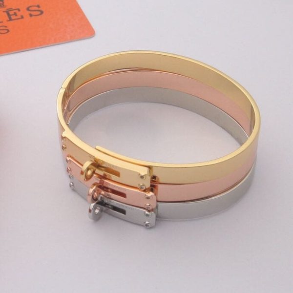 18K White Gold Kelly H Bracelet - Image 7