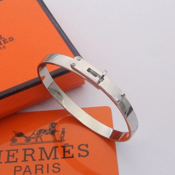 18K White Gold Kelly H Bracelet - Image 2