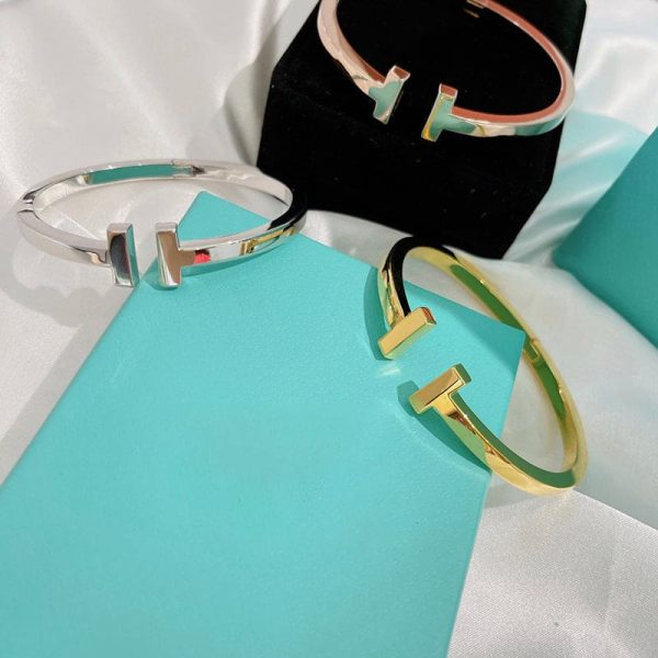 18K T Square Bracelet - 图片 8