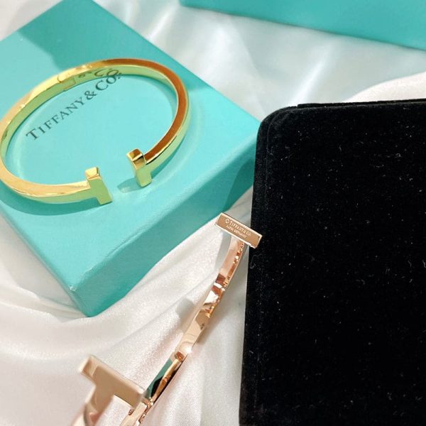 18K T Square Bracelet - 图片 5