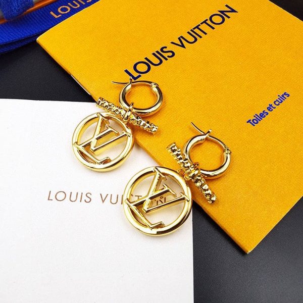 18K Louis Baby Louise Earrings - 图片 4