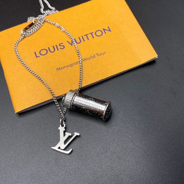 18K Louis Monogram Eclipse Charms Necklace - 图片 4
