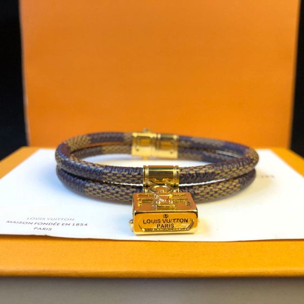 18K Louis Brassie Quipu It Twice Trunk Motif Bracelet - 图片 2