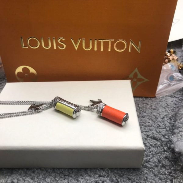 18K Louis Collier Fluo Charms Vintage Necklace - 图片 9