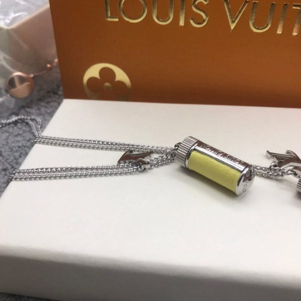 18K Louis Collier Fluo Charms Vintage Necklace - 图片 7