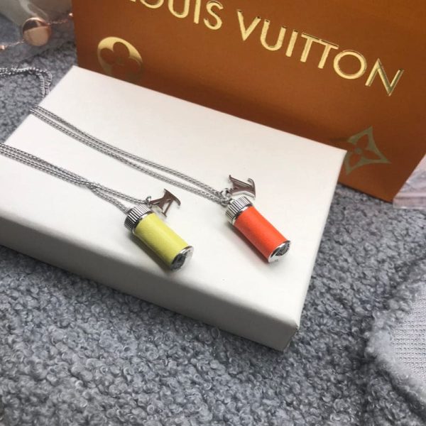 18K Louis Collier Fluo Charms Vintage Necklace - 图片 8