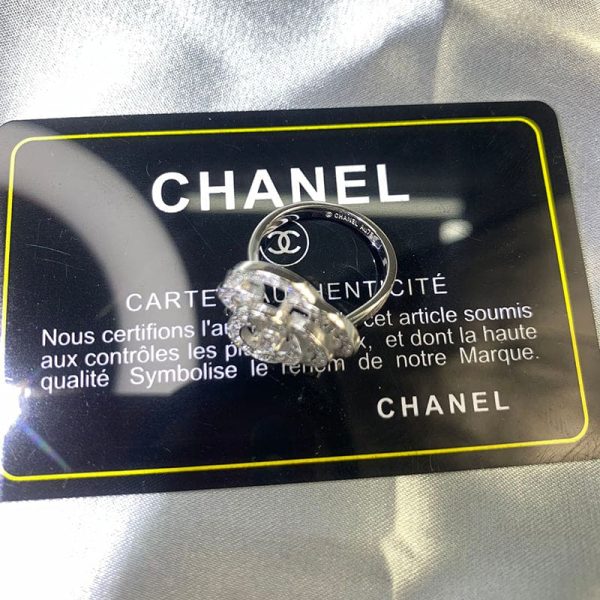 18K CC Fil De Camélia Ring - 图片 4