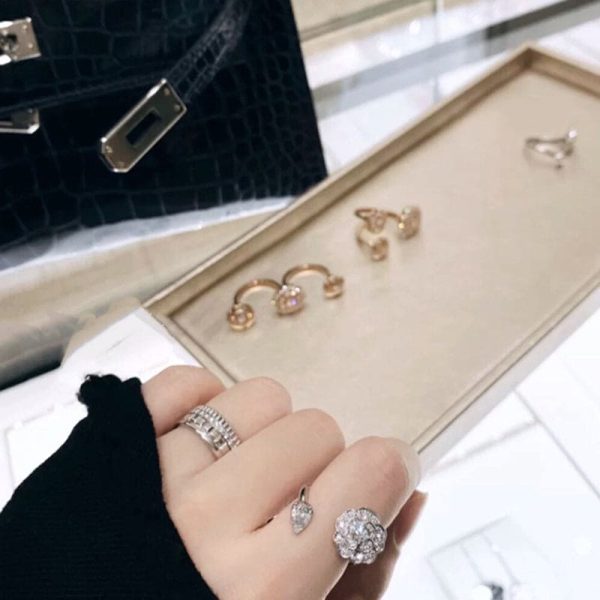 18K CC Diamond Camelia Precieux Ring - 图片 2