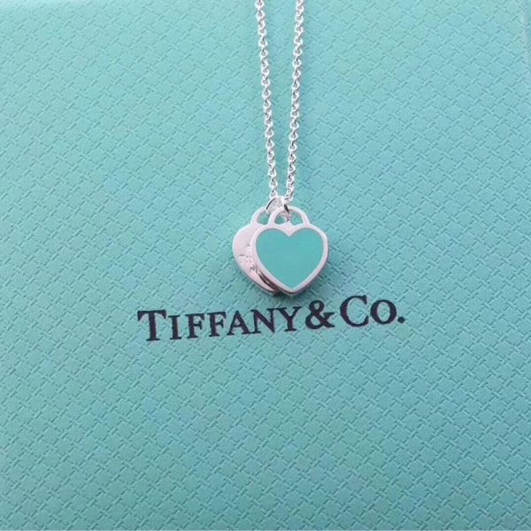 Blue Heart Necklaces - 图片 4