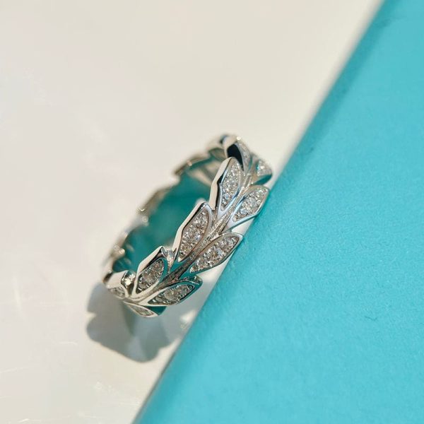 18K White Gold Victoria Vine Ring - 图片 7