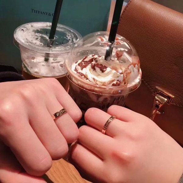 18K White Gold Wedding Ring - 图片 7